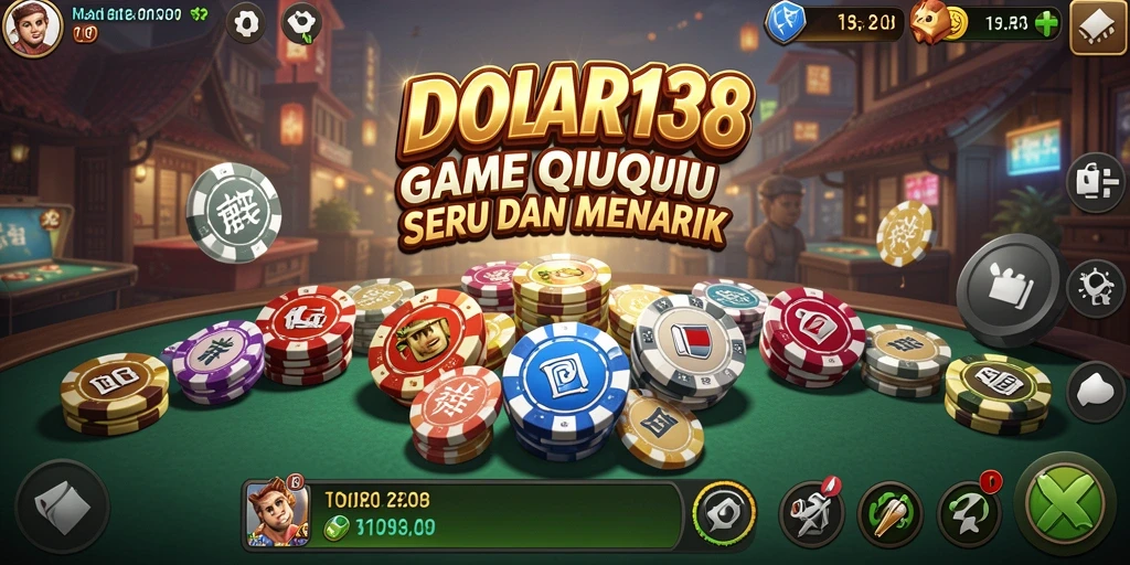 Gameplay DOLAR138 yang seru dalam permainan QiuQiu.