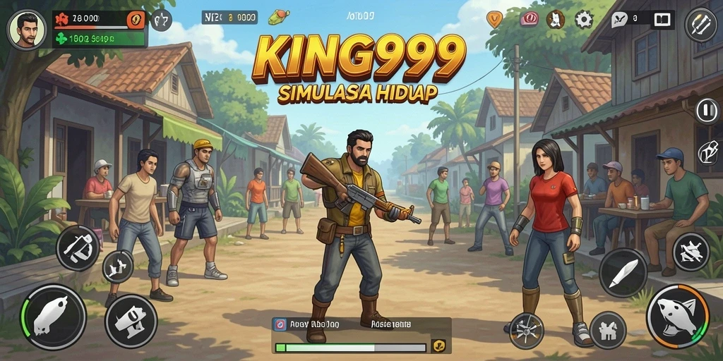 Gameplay menarik di KING999 dengan berbagai aktivitas simulasi.