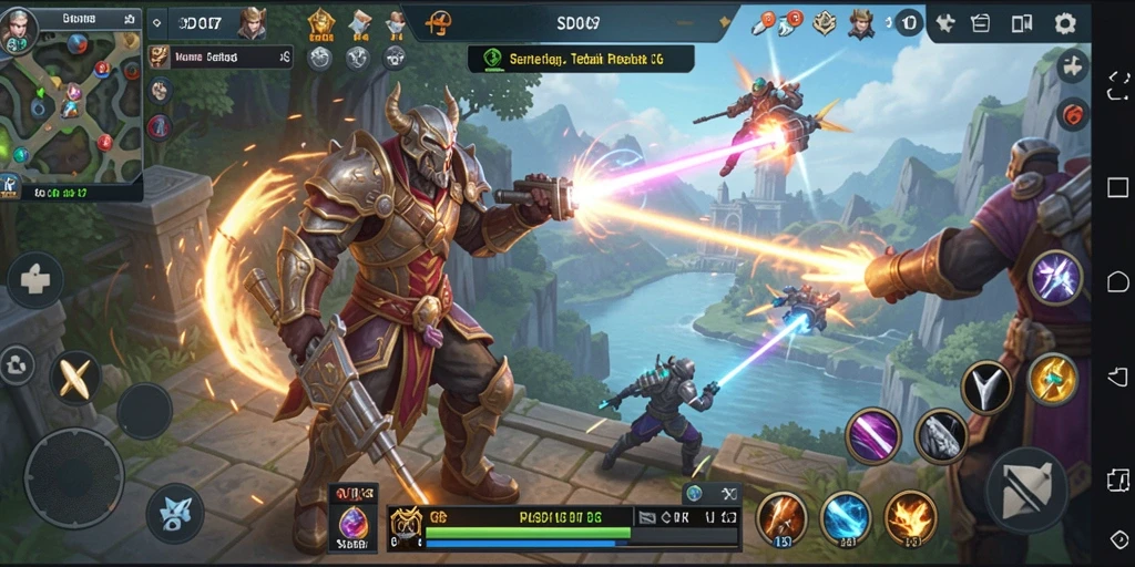 Tampilan utama gameplay SLG yang seru dan mendebarkan.