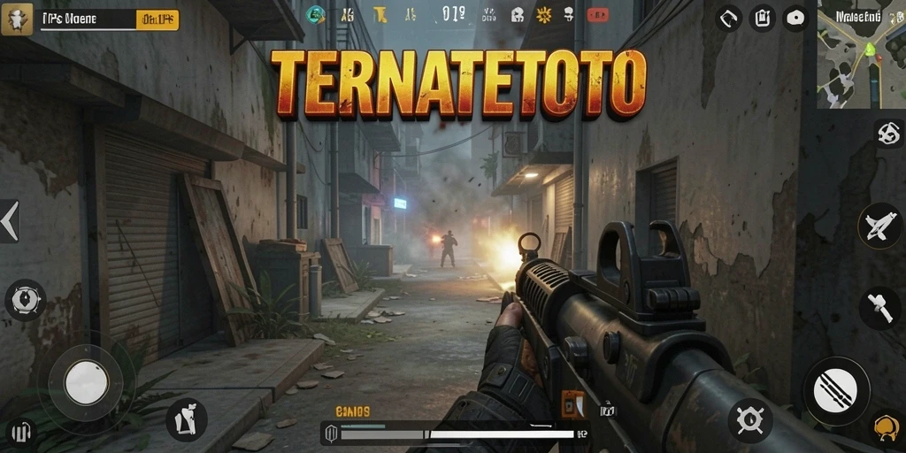 Screenshot menampilkan aksi seru gameplay TPS TERNATETOTO.