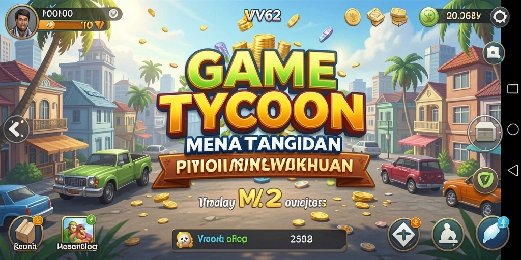 Screenshot menampilkan gameplay Tycoon yang menyenangkan dan interaktif.